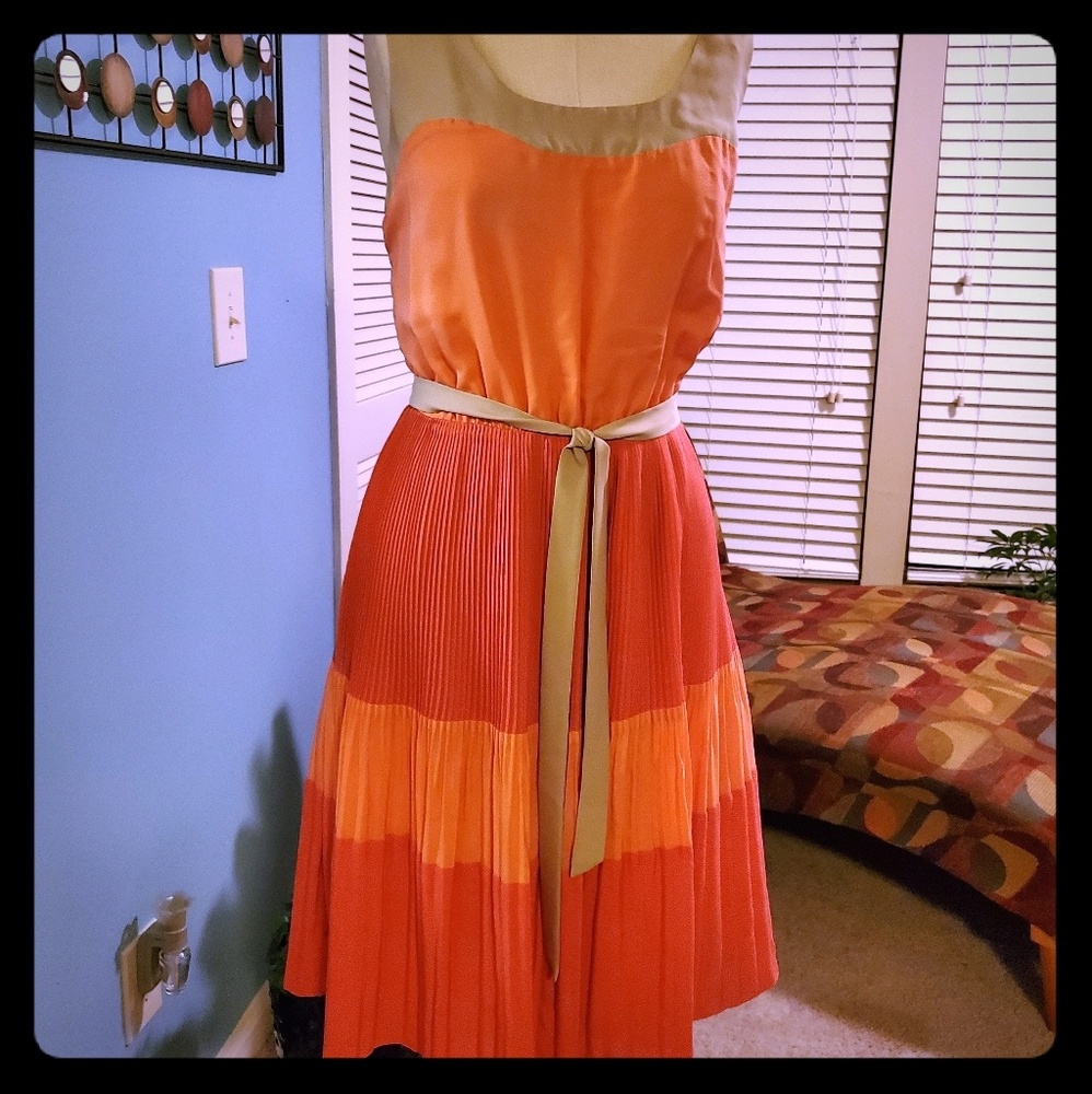 Peach Dress